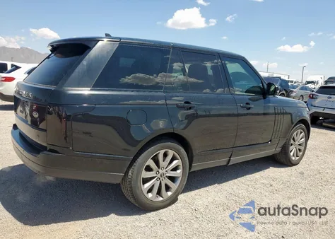 2016 Land Rover Range Rover Hse z USA, uszkodzony, nr VIN SALGS2VF5GA274938